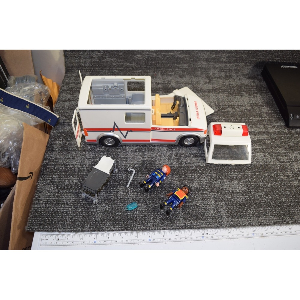 Playmobil 5681 City Life EMS Ambulance Truck